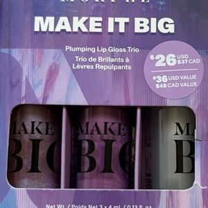 Morphe Make it Big Plumping Lip Gloss Trio NIB